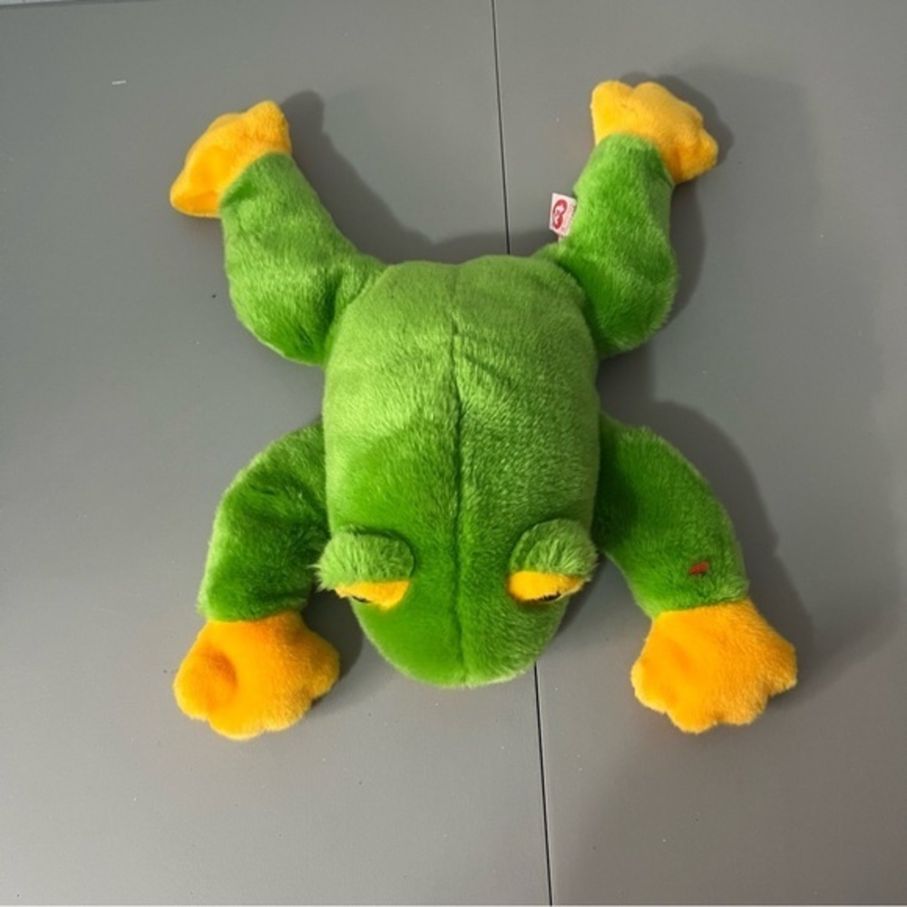 3/25$(Mix) TY Beanie Baby “Smoochy” The Frog 1998 Green/Yellow